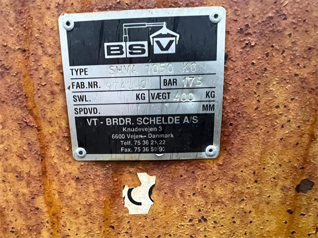 BSV SHVA 1000 ltr korn grab - Clamshell bucket: picture 3 BSV SHVA 1000 ltr korn grab - Clamshell bucket: picture 3