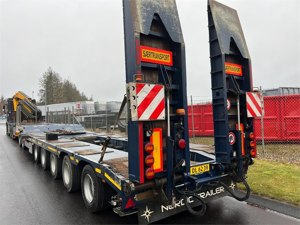 HRD 7 akslet - 84 ton blokvogn med ramper - Low loader trailer: picture 4 HRD 7 akslet - 84 ton blokvogn med ramper - Low loader trailer: picture 4