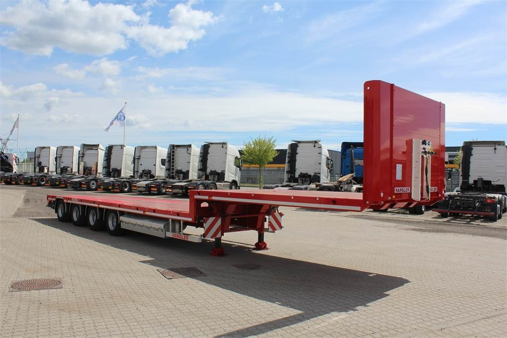 Hangler SVS 580 T 4 akslet nedbygget - Low loader semi-trailer: picture 2 Hangler SVS 580 T 4 akslet nedbygget - Low loader semi-trailer: picture 2