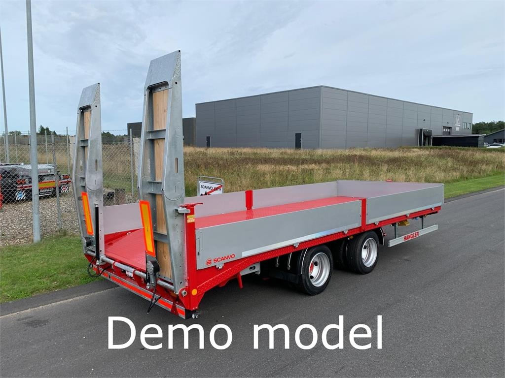 Hangler TPS-H 140 2 akslet kærre med ramper  - Low loader trailer: picture 1 Hangler TPS-H 140 2 akslet kærre med ramper  - Low loader trailer: picture 1