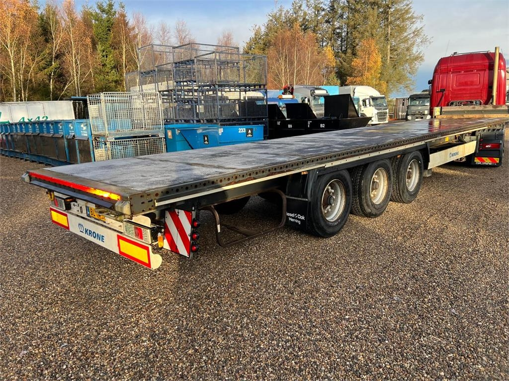 Krone 13,6 mtr - Dropside/ Flatbed semi-trailer: picture 4 Krone 13,6 mtr - Dropside/ Flatbed semi-trailer: picture 4