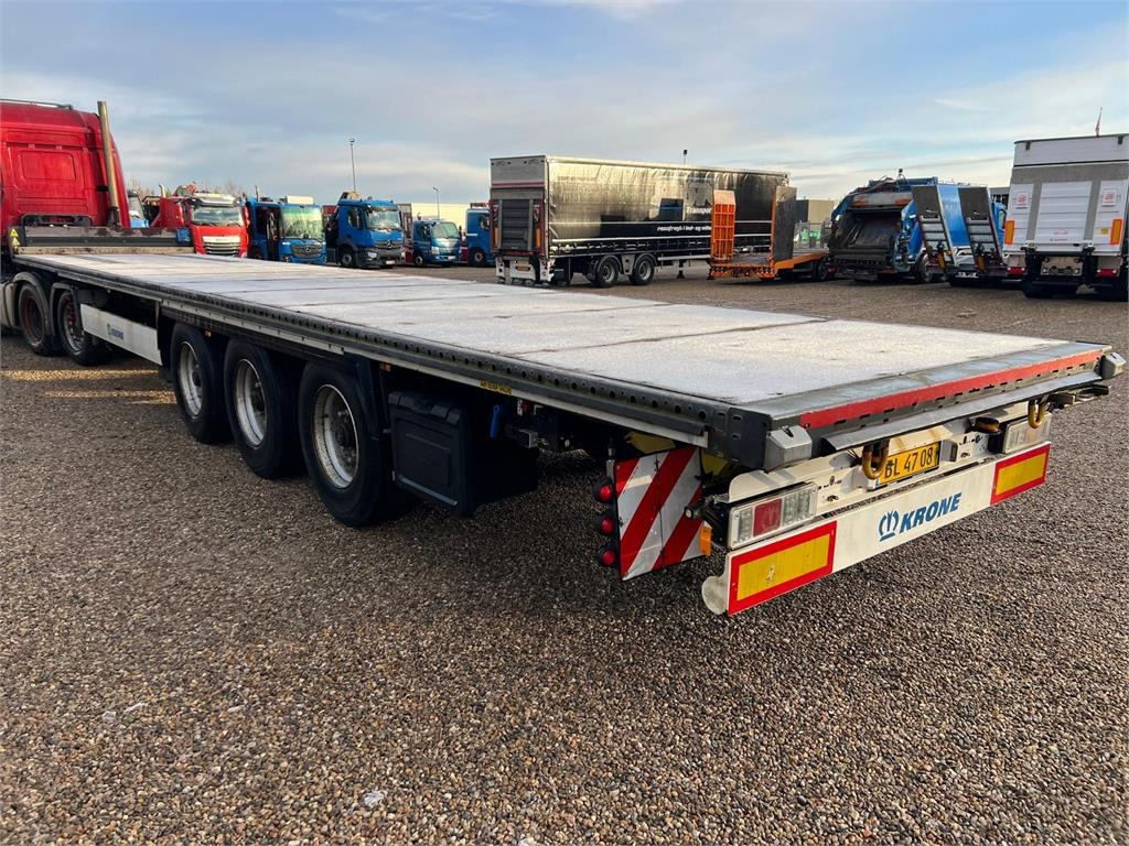Krone 13,6 mtr - Dropside/ Flatbed semi-trailer: picture 1 Krone 13,6 mtr - Dropside/ Flatbed semi-trailer: picture 1