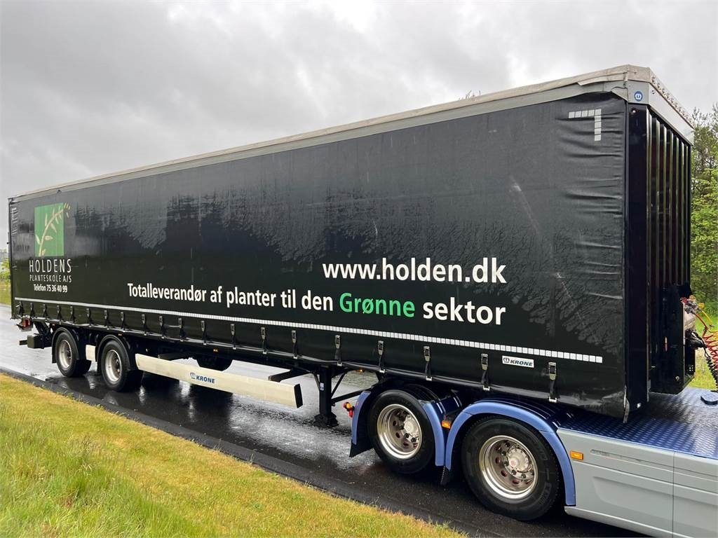 Krone 13,6 mtr gardin - lodretstående lift - Curtainsider semi-trailer: picture 4 Krone 13,6 mtr gardin - lodretstående lift - Curtainsider semi-trailer: picture 4