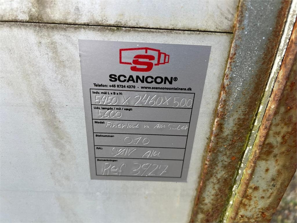 Flatbed body SAL5406 - 5,45 mtr alu sider: picture 6