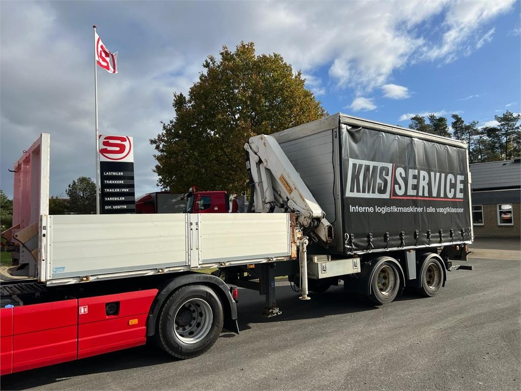 HRD 10,2 mtr Multi city HMF 1823K3 kran - lift - Semi-trailer: picture 1 HRD 10,2 mtr Multi city HMF 1823K3 kran - lift - Semi-trailer: picture 1