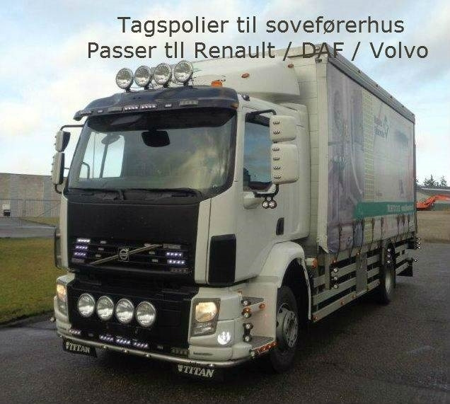Volvo Tagspoiler til Volvo FL - Aerodynamics/ Spoiler for Truck: picture 1 Volvo Tagspoiler til Volvo FL - Aerodynamics/ Spoiler for Truck: picture 1