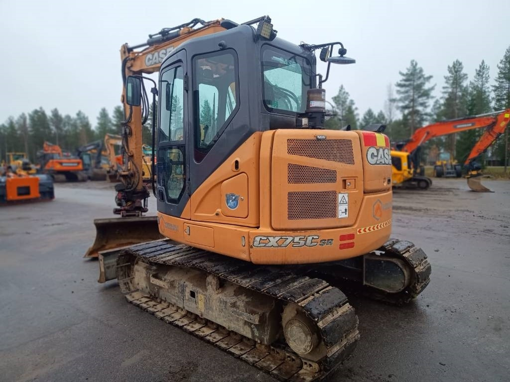 Case CX75CSR PYÖRITTÄJÄLLÄ - Mini excavator: picture 2 Case CX75CSR PYÖRITTÄJÄLLÄ - Mini excavator: picture 2