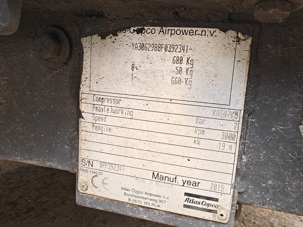 Atlas Copco XAS 47  - Construction machinery: picture 5 Atlas Copco XAS 47  - Construction machinery: picture 5