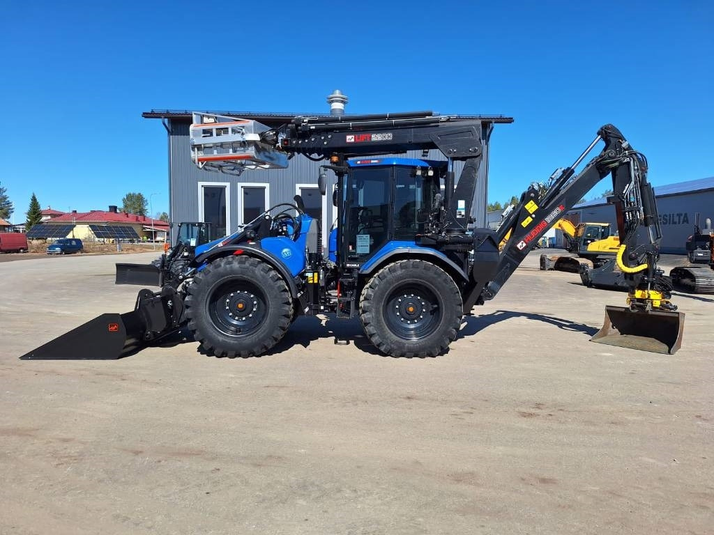 Huddig 1260E CABLE, ISO NOSTIN YM.  - Backhoe loader: picture 1 Huddig 1260E CABLE, ISO NOSTIN YM.  - Backhoe loader: picture 1