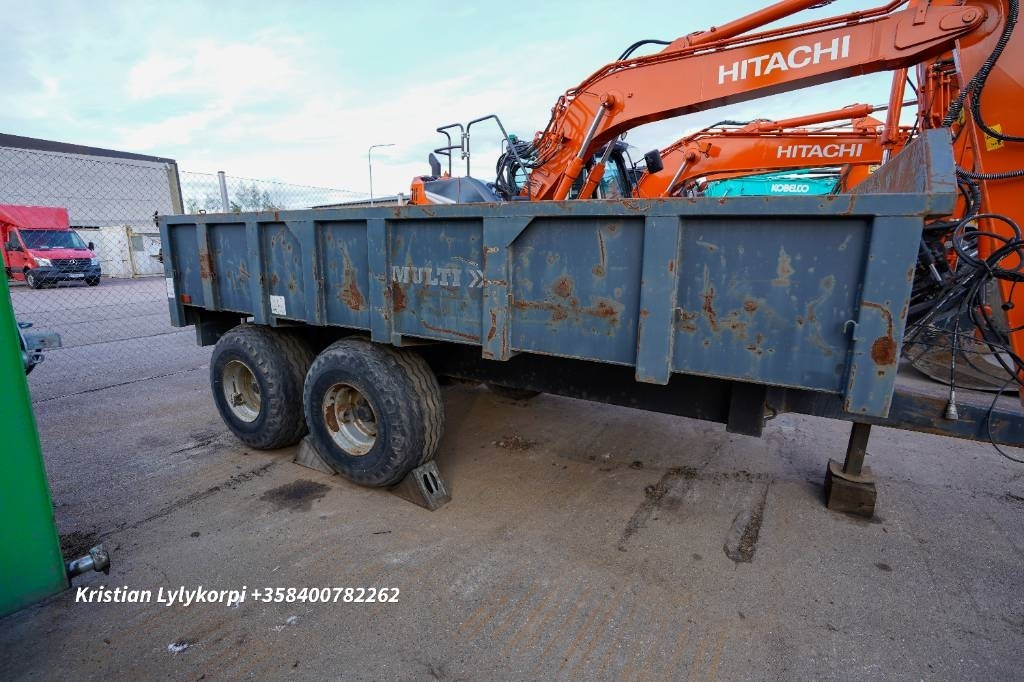 Kire STEEL 2-AKS 10TN - Tipper trailer: picture 2 Kire STEEL 2-AKS 10TN - Tipper trailer: picture 2