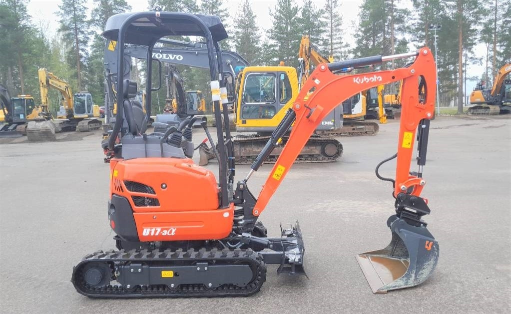 Kubota U17-3a UUSI, KALLISTAJALLA  - Mini excavator: picture 5 Kubota U17-3a UUSI, KALLISTAJALLA  - Mini excavator: picture 5