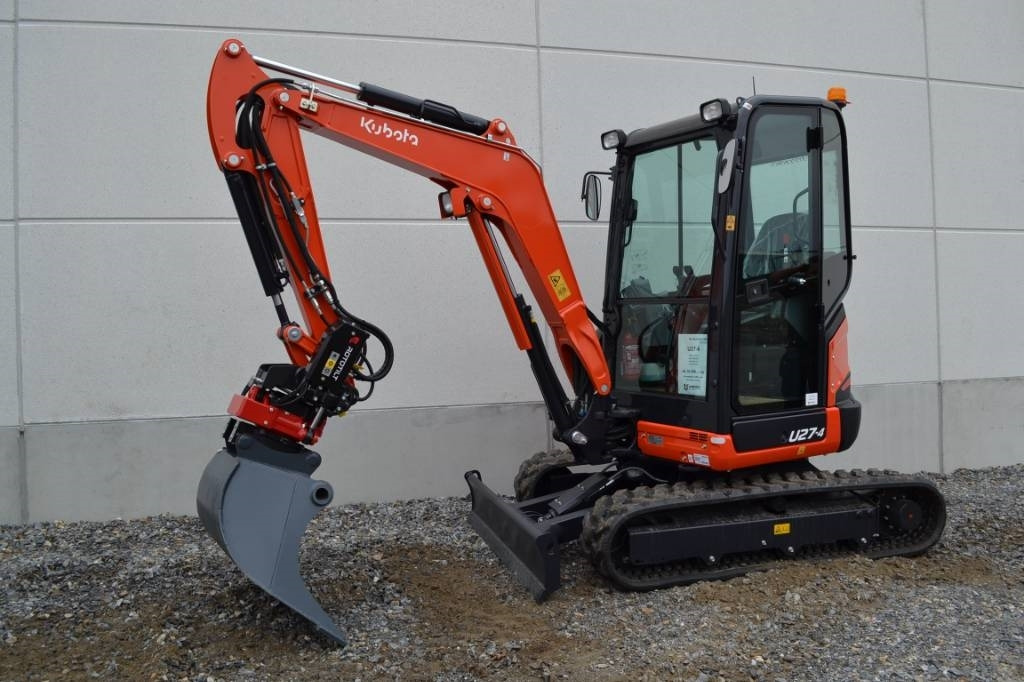 Kubota U27-4 UUSI, PYÖRITTÄJÄLLÄ  - Mini excavator: picture 3 Kubota U27-4 UUSI, PYÖRITTÄJÄLLÄ  - Mini excavator: picture 3