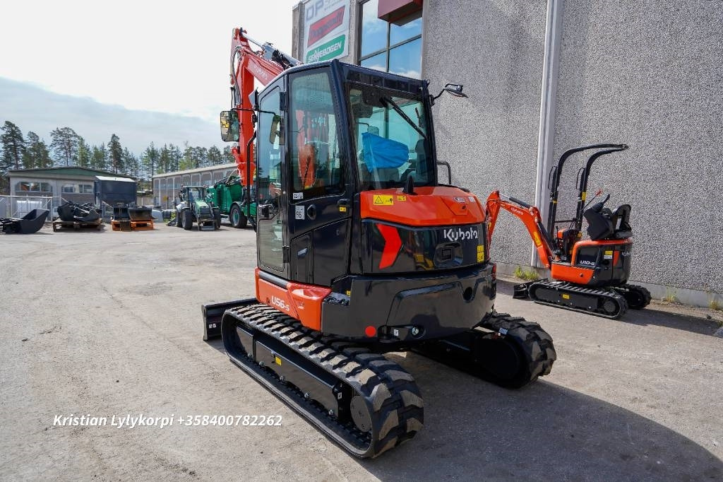 Kubota U56-5 UUSI AJAMATON  - Mini excavator: picture 2 Kubota U56-5 UUSI AJAMATON  - Mini excavator: picture 2