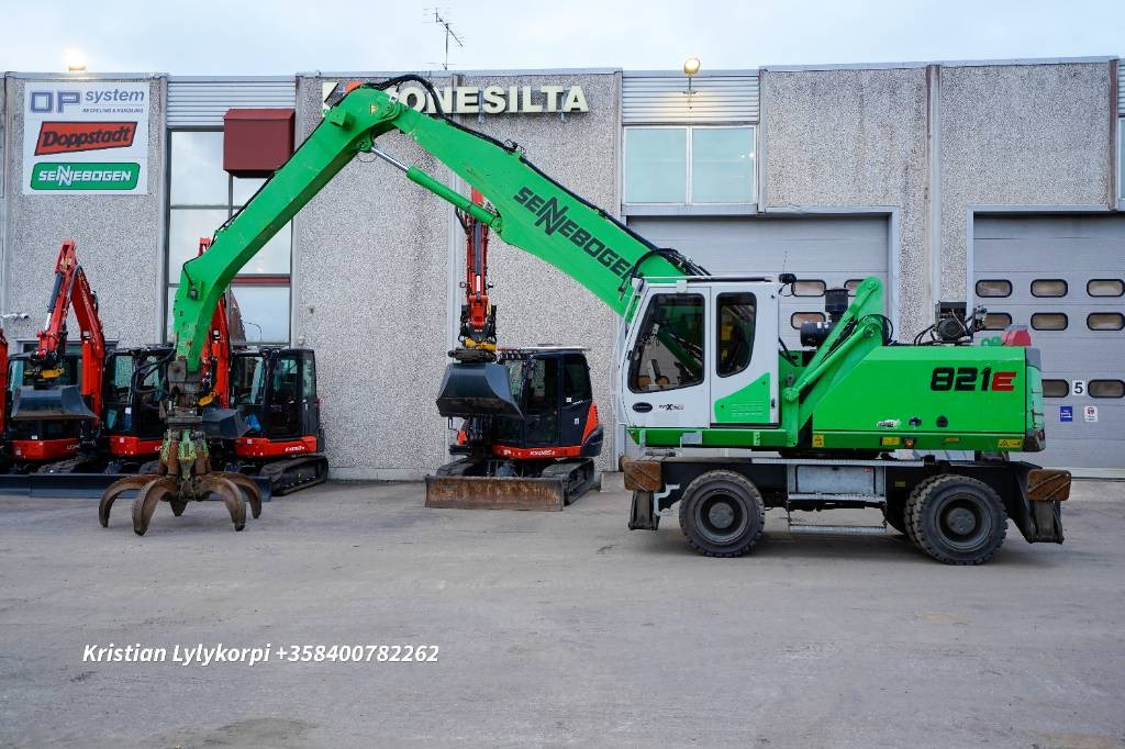 Sennebogen 821E SIPULIKOURA - Waste/ Industry handler: picture 1 Sennebogen 821E SIPULIKOURA - Waste/ Industry handler: picture 1