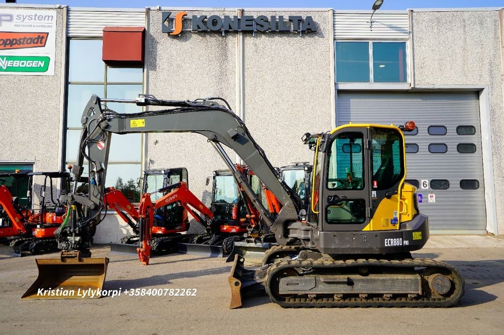 Volvo ECR88D PRO PIENET TUNNIT - Mini excavator: picture 1 Volvo ECR88D PRO PIENET TUNNIT - Mini excavator: picture 1
