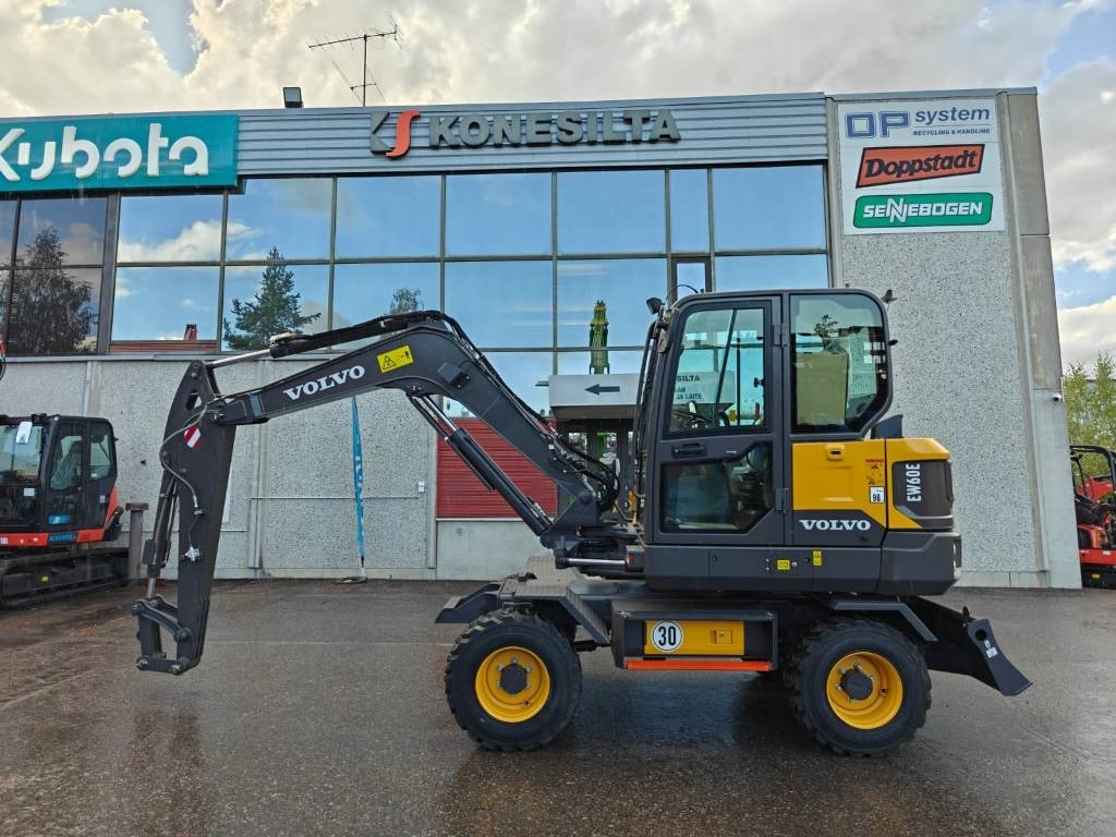 Volvo EW60E UUSI/AJAMATON - Wheel excavator: picture 1 Volvo EW60E UUSI/AJAMATON - Wheel excavator: picture 1