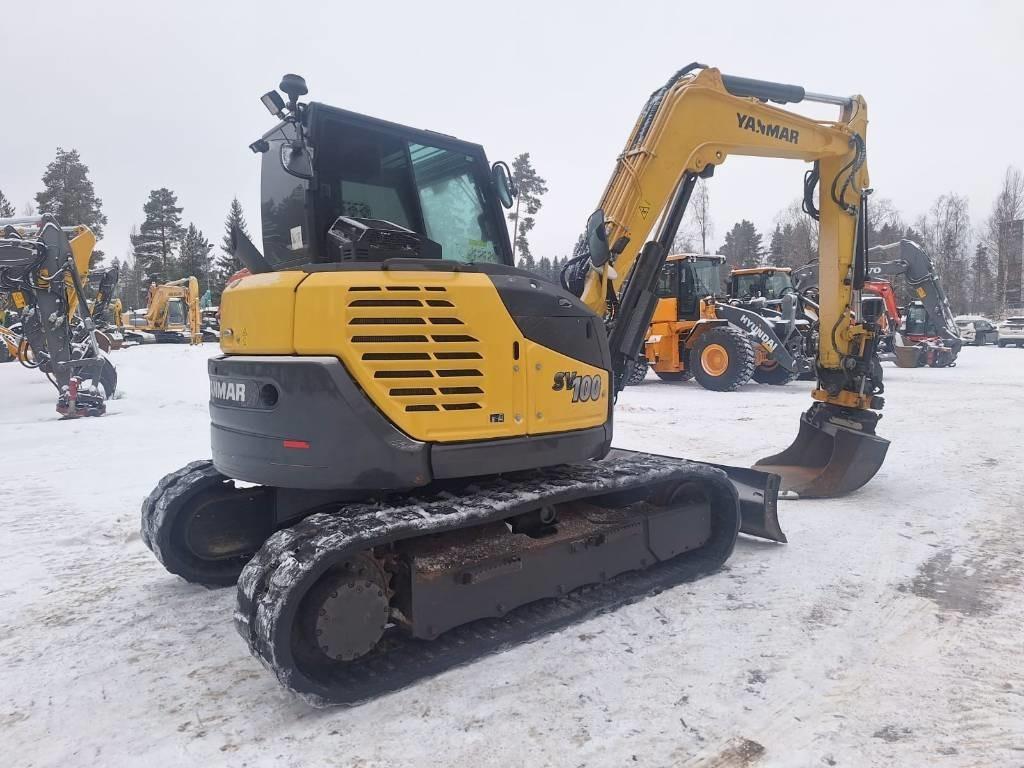 Yanmar SV100-2A PYÖRITTÄJÄLLÄ - Mini excavator: picture 4 Yanmar SV100-2A PYÖRITTÄJÄLLÄ - Mini excavator: picture 4