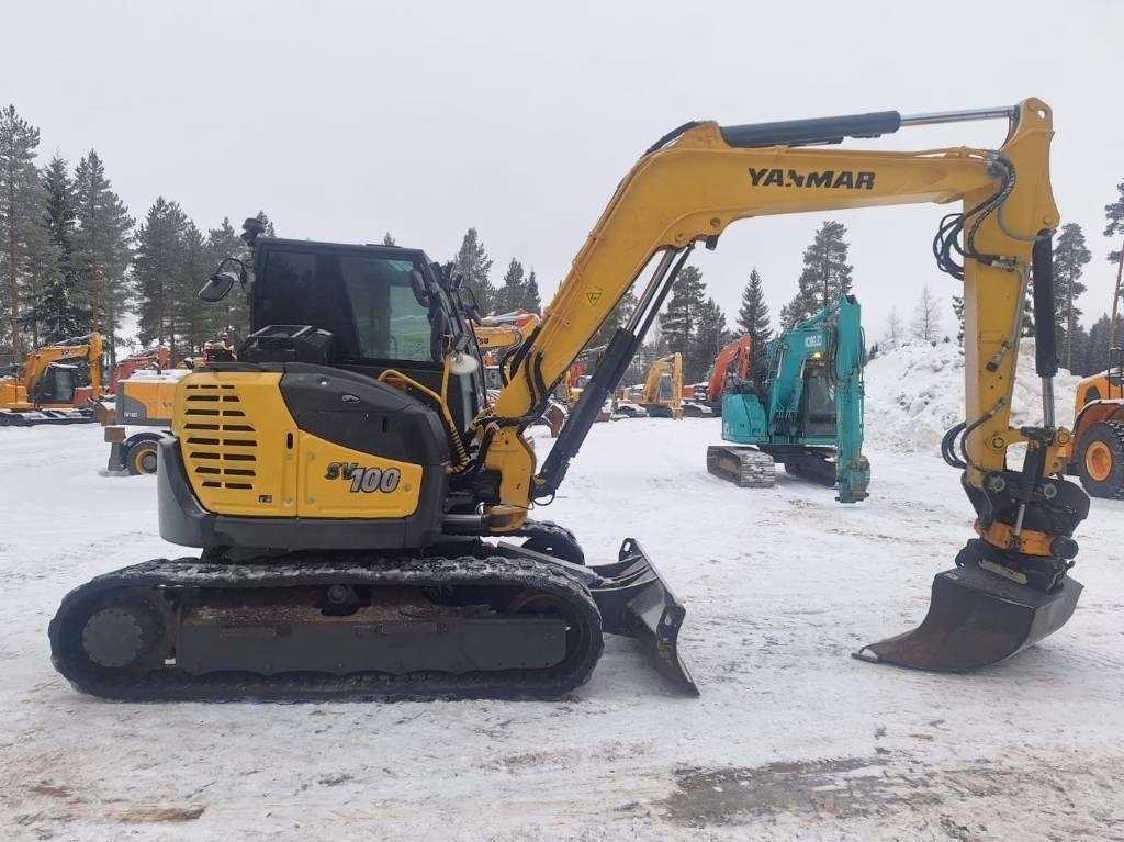 Yanmar SV100-2A PYÖRITTÄJÄLLÄ - Mini excavator: picture 5 Yanmar SV100-2A PYÖRITTÄJÄLLÄ - Mini excavator: picture 5