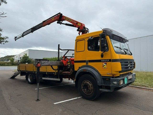 Mercedes-Benz 1827. Kran Palfinger PK13000. - Crane truck: picture 2 Mercedes-Benz 1827. Kran Palfinger PK13000. - Crane truck: picture 2
