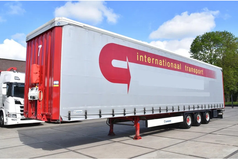 Krone SD - MEGA - SLIDING CURTAINS/ROOF - LIFTING ROOF - BPW AXLES - DISC BRAKES - ALCOA DURA BRIGHT - EXCELLENT CONDITION - - Closed box semi-trailer: picture 1 Krone SD - MEGA - SLIDING CURTAINS/ROOF - LIFTING ROOF - BPW AXLES - DISC BRAKES - ALCOA DURA BRIGHT - EXCELLENT CONDITION - - Closed box semi-trailer: picture 1