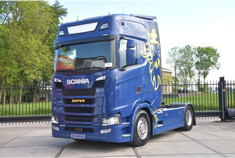 Scania S450 NGS 4x2 - RETARDER - 756 TKM - ACC - NAVI - PARK. AIRCO - 2 x FUEL TANKS - LED LIGHTS - TOP CONDITION - - Tractor unit: picture 2 Scania S450 NGS 4x2 - RETARDER - 756 TKM - ACC - NAVI - PARK. AIRCO - 2 x FUEL TANKS - LED LIGHTS - TOP CONDITION - - Tractor unit: picture 2