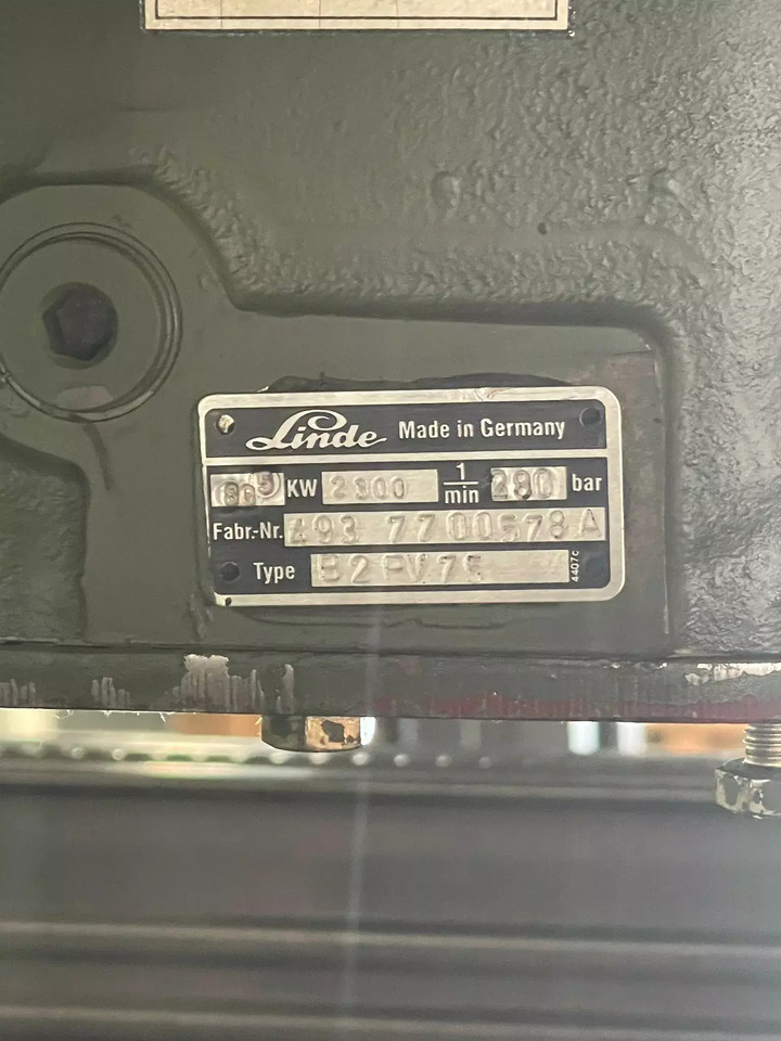 LINDE B2PV75 - Hydraulic pump for Construction machinery: picture 5 LINDE B2PV75 - Hydraulic pump for Construction machinery: picture 5