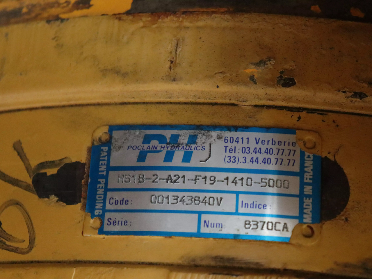 POCLAIN MS18-2-A21-F19-1410-5000 - Hydraulic motor for Construction machinery: picture 4 POCLAIN MS18-2-A21-F19-1410-5000 - Hydraulic motor for Construction machinery: picture 4