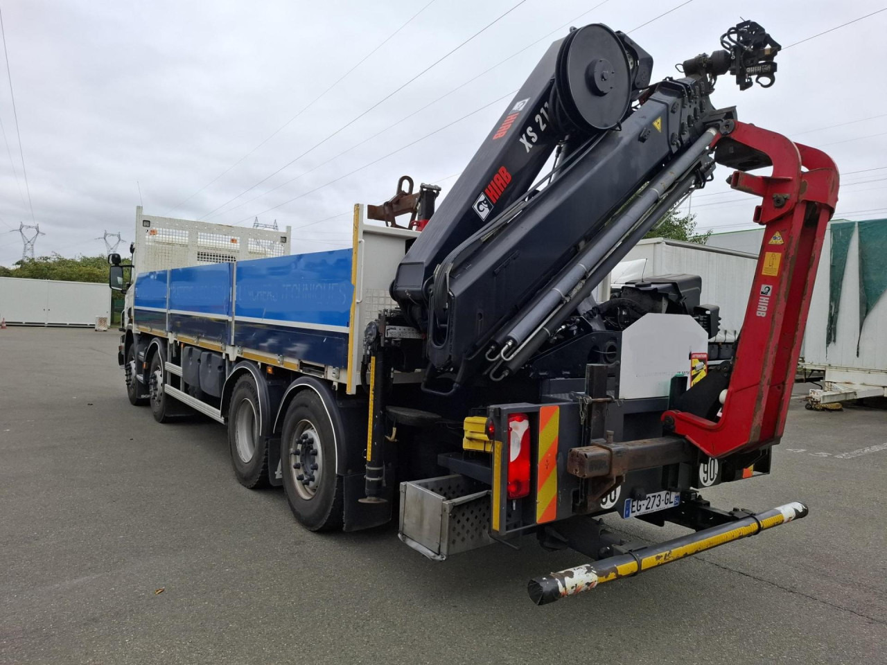 SCANIA SCANIA P41 8/2*6 Plat +Grue 21TM - Cab chassis truck: picture 4 SCANIA SCANIA P41 8/2*6 Plat +Grue 21TM - Cab chassis truck: picture 4