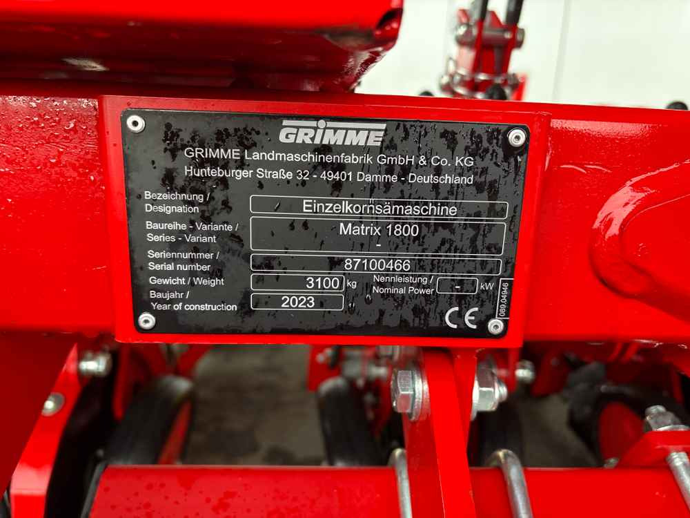 Grimme MATRIX - Seed drill: picture 4 Grimme MATRIX - Seed drill: picture 4