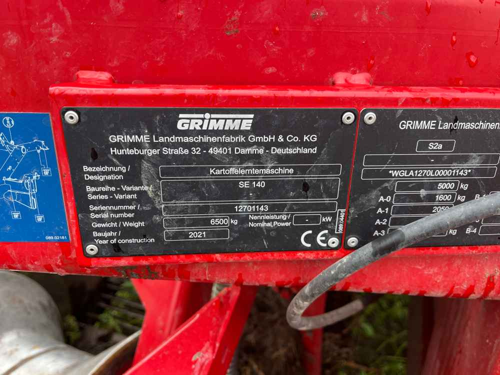 Grimme SE-140-UB - Harvester: picture 2 Grimme SE-140-UB - Harvester: picture 2