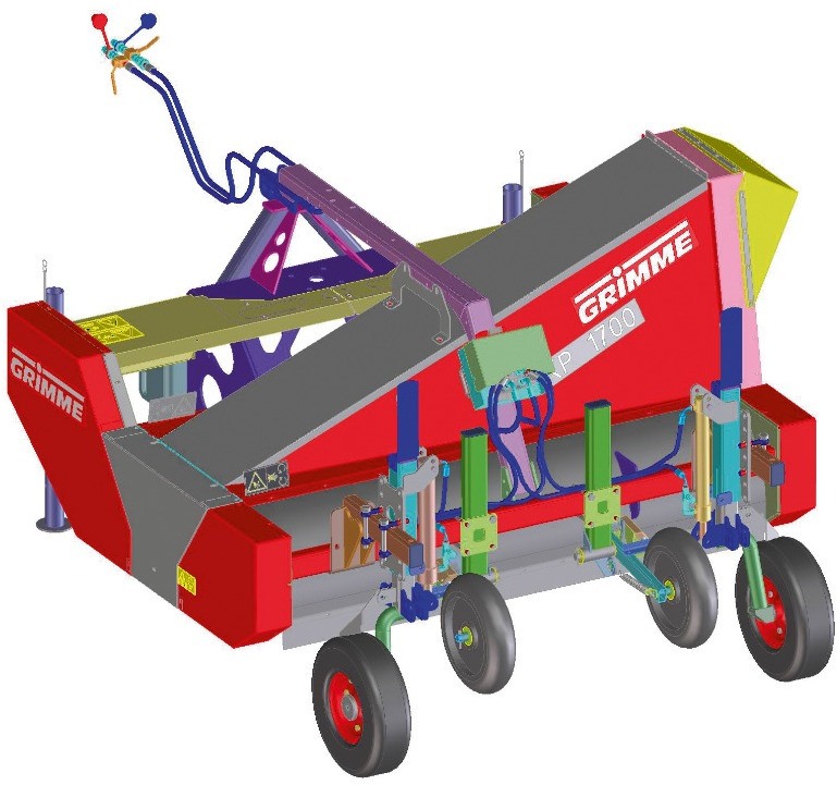 Grimme KP 1700 - Grape harvesting machine: picture 3 Grimme KP 1700 - Grape harvesting machine: picture 3