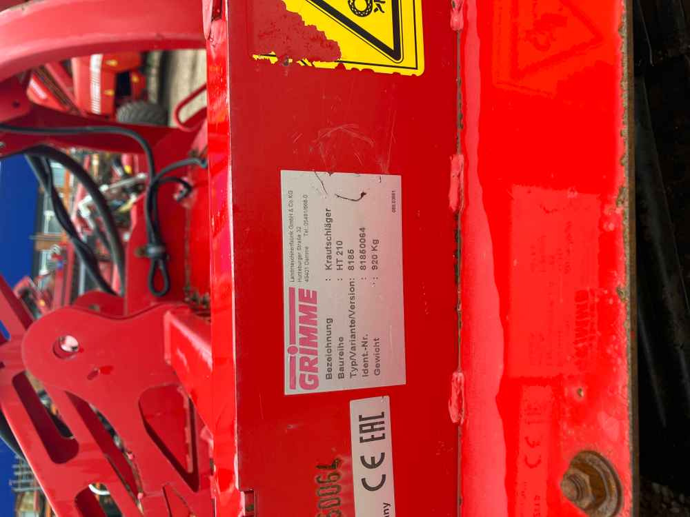 Grimme Grimme HT 210 Front Mounted Self-Propelled Topper - Harvester: picture 2 Grimme Grimme HT 210 Front Mounted Self-Propelled Topper - Harvester: picture 2