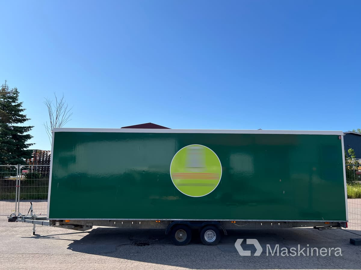 Construction container, Trailer Godik Toalettvagn 10 personer: picture 8