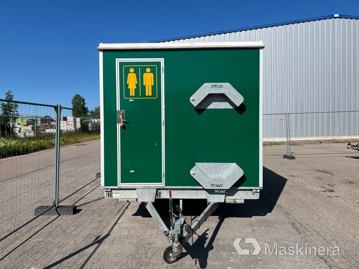 Godik Toalettvagn 10 personer - Construction container, Trailer: picture 2 Godik Toalettvagn 10 personer - Construction container, Trailer: picture 2