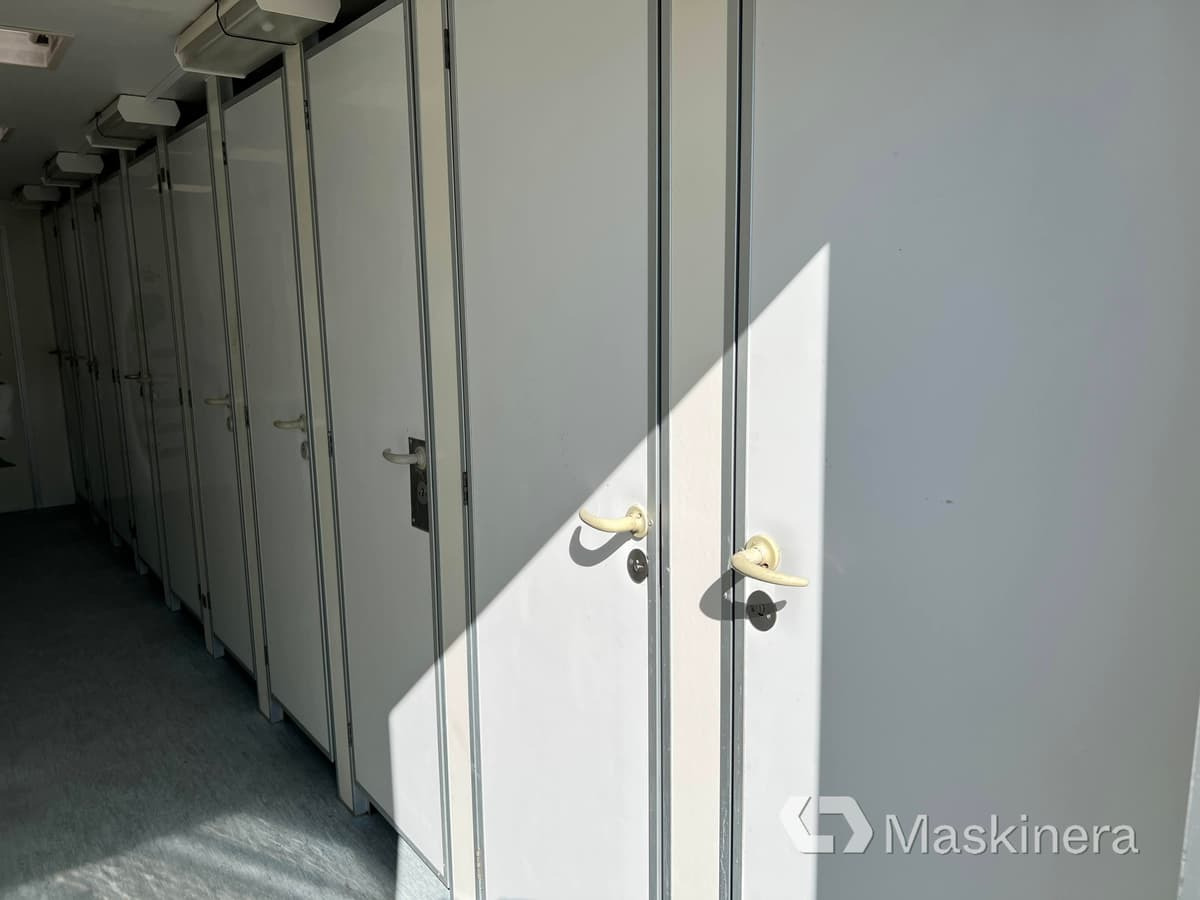 Construction container, Trailer Godik Toalettvagn 10 personer: picture 25