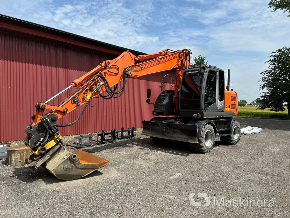 Hjulgrävare Hitachi ZX140W-3 - Crawler excavator: picture 1 Hjulgrävare Hitachi ZX140W-3 - Crawler excavator: picture 1