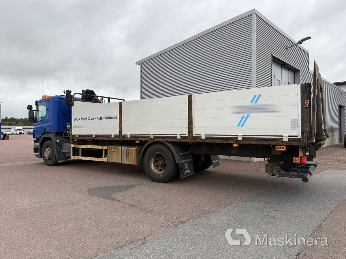 Kranbil Scania P320 - Dropside/ Flatbed truck, Crane truck: picture 3 Kranbil Scania P320 - Dropside/ Flatbed truck, Crane truck: picture 3