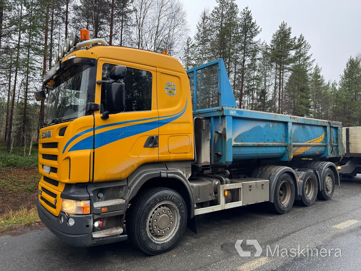 Scania R500LB8X4*4HHA Kassett bil Scania R500 tridem med vagn - Tipper: picture 1 Scania R500LB8X4*4HHA Kassett bil Scania R500 tridem med vagn - Tipper: picture 1