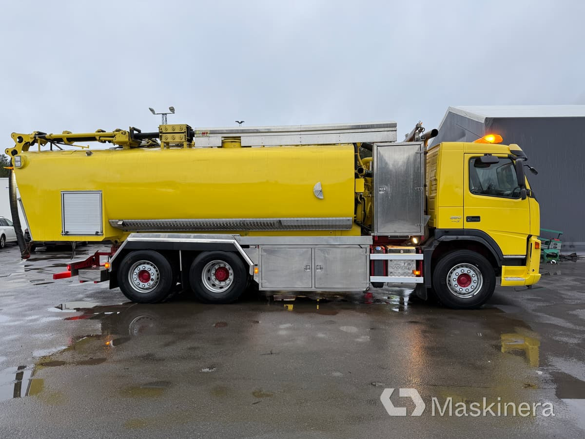 Slamsug / Spolbil med kran Volvo FM 380 6X2 - Vacuum truck: picture 4 Slamsug / Spolbil med kran Volvo FM 380 6X2 - Vacuum truck: picture 4