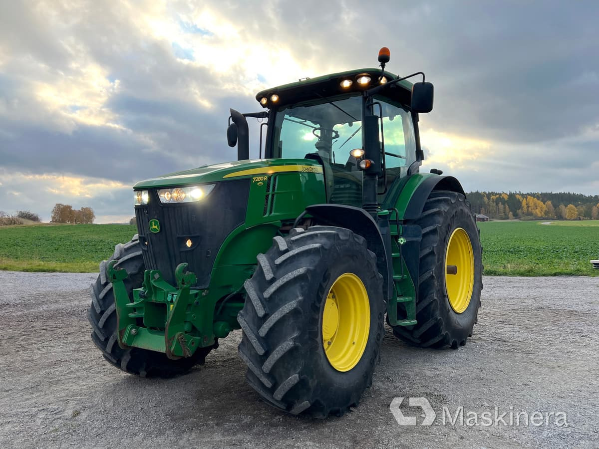 Traktor John Deere 7280R med dubbelmontage & GPS - Farm tractor: picture 1 Traktor John Deere 7280R med dubbelmontage & GPS - Farm tractor: picture 1
