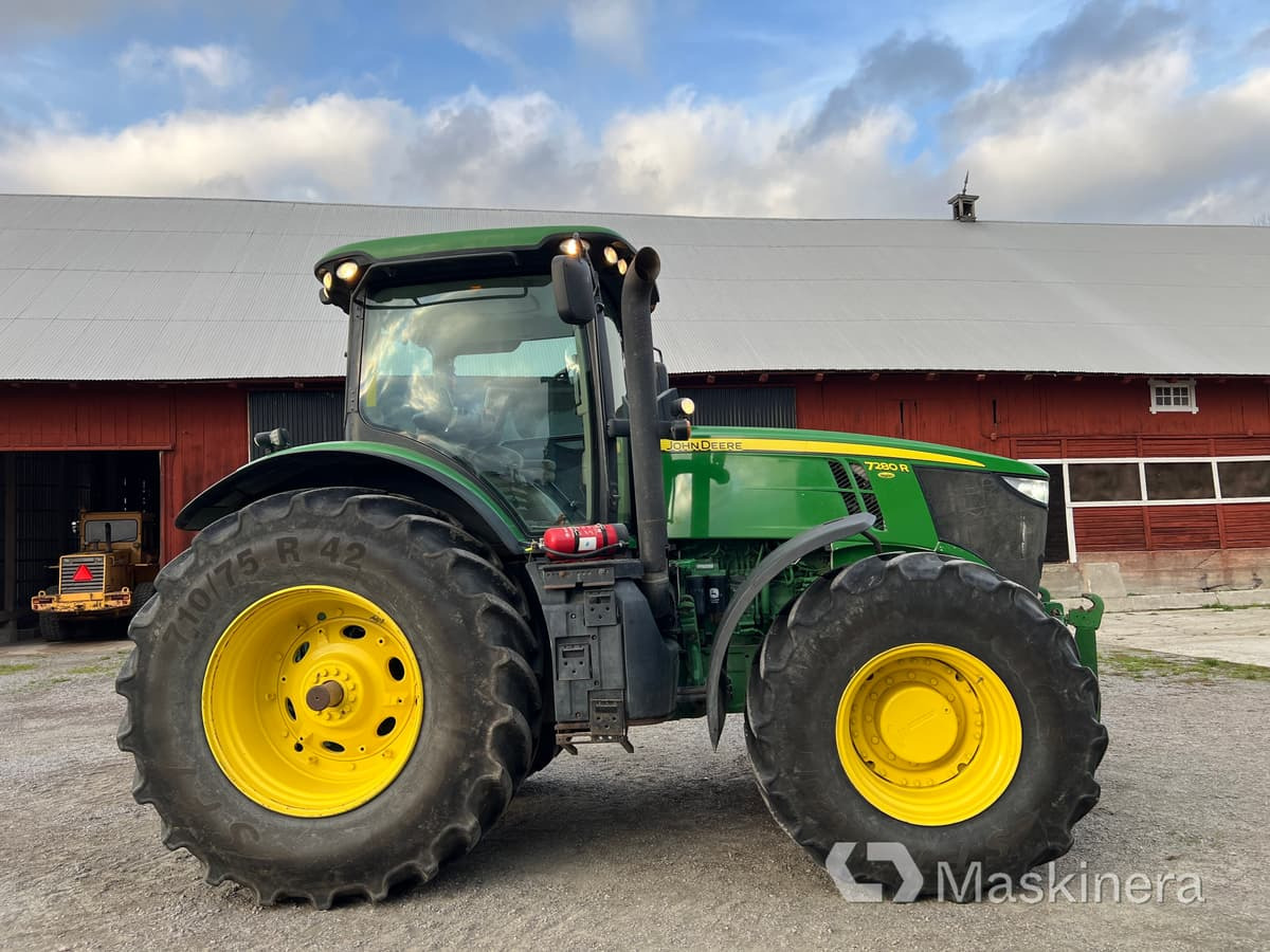 Traktor John Deere 7280R med dubbelmontage & GPS - Farm tractor: picture 4 Traktor John Deere 7280R med dubbelmontage & GPS - Farm tractor: picture 4