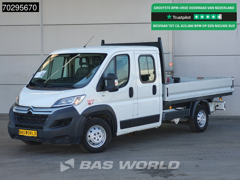 Citroën Jumper 140PK Open Laadbak Dubbele Cabine Euro6 Pritsche Pickup Open Box - Open body delivery van: picture 1 Citroën Jumper 140PK Open Laadbak Dubbele Cabine Euro6 Pritsche Pickup Open Box - Open body delivery van: picture 1