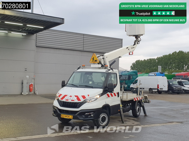 Iveco Daily 35S14 Hoogwerker 14meter werkhoogte 4xGestempeld 292 Arbeidsuren Airco Cruise Euro6 Hubarbeitsbühne France Elevateur 1Personen A - Commercial vehicle: picture 1 Iveco Daily 35S14 Hoogwerker 14meter werkhoogte 4xGestempeld 292 Arbeidsuren Airco Cruise Euro6 Hubarbeitsbühne France Elevateur 1Personen A - Commercial vehicle: picture 1