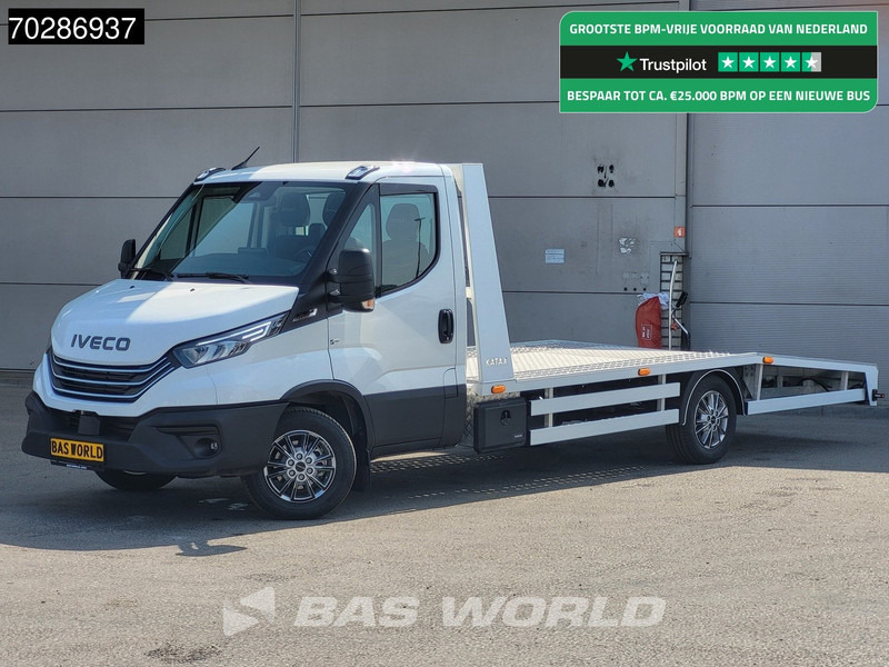 Iveco Daily 35S18 Automaat Autotransporter 3,5t Trekhaak Navi Airco LED ACC Euro6 Oprijwagen Cartransporter Trekhaak - Commercial vehicle: picture 1 Iveco Daily 35S18 Automaat Autotransporter 3,5t Trekhaak Navi Airco LED ACC Euro6 Oprijwagen Cartransporter Trekhaak - Commercial vehicle: picture 1
