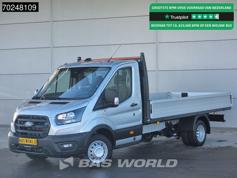Ford Transit 165pk Open laadbak Dubbellucht Pritsche Trekhaak Airco Cruise Camera 3m3 Airco Trekhaak Cruise control - Open body delivery van: picture 1 Ford Transit 165pk Open laadbak Dubbellucht Pritsche Trekhaak Airco Cruise Camera 3m3 Airco Trekhaak Cruise control - Open body delivery van: picture 1