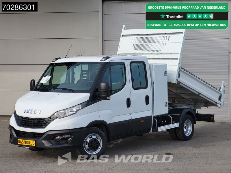 Iveco Daily 35C14 Open Laadbak met Kist Dubbel Cabine Dubbellucht 3,5t Trekhaak Airco Cruise Euro6 Pickup Pritsche Open Box 2m3 Airco Trekha - Open body delivery van: picture 1 Iveco Daily 35C14 Open Laadbak met Kist Dubbel Cabine Dubbellucht 3,5t Trekhaak Airco Cruise Euro6 Pickup Pritsche Open Box 2m3 Airco Trekha - Open body delivery van: picture 1