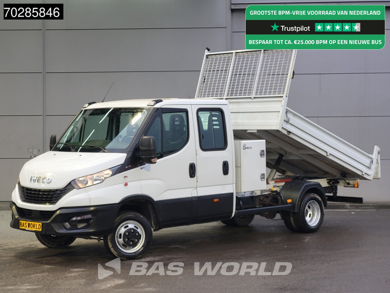 Iveco Daily 35C16 3.0L Open Laadbak Dubbel Cabine met Kist 3,5t trekhaak Dubbellucht Navi Airco Cruise Pritsche Pickup Open Box Airco Dubbel - Open body delivery van: picture 1 Iveco Daily 35C16 3.0L Open Laadbak Dubbel Cabine met Kist 3,5t trekhaak Dubbellucht Navi Airco Cruise Pritsche Pickup Open Box Airco Dubbel - Open body delivery van: picture 1