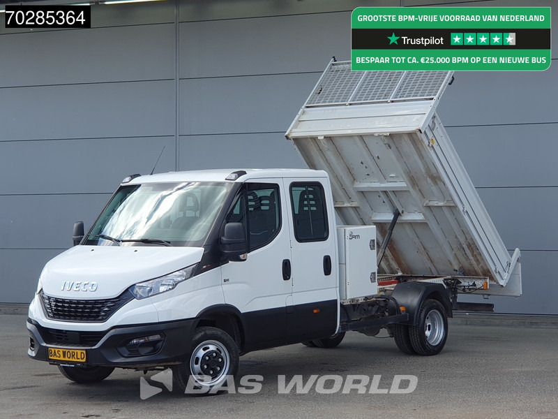Iveco Daily 35C16 3.0L Open Laadbak met Kist Dubbel Cabine Dubbellucht 3,5t Trekhaak Airco Cruise Euro6 Pritsche Pickup Open Box 2m3 Airco T - Open body delivery van: picture 1 Iveco Daily 35C16 3.0L Open Laadbak met Kist Dubbel Cabine Dubbellucht 3,5t Trekhaak Airco Cruise Euro6 Pritsche Pickup Open Box 2m3 Airco T - Open body delivery van: picture 1