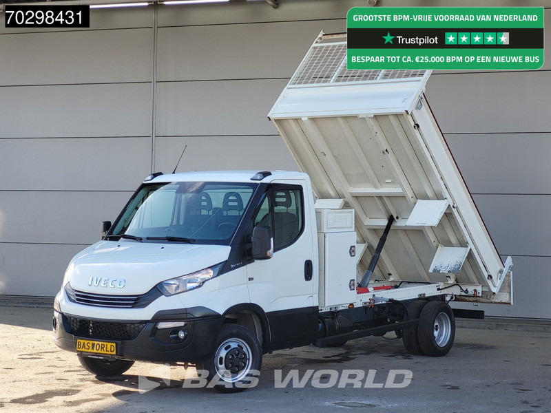 Iveco Daily 35C16 Automaat Kipper met Kist Dubbellucht 3,5t Trekhaak Airco Cruise Euro6 Tipper Benne Kieper Airco Trekhaak Cruise control - Tipper van: picture 1 Iveco Daily 35C16 Automaat Kipper met Kist Dubbellucht 3,5t Trekhaak Airco Cruise Euro6 Tipper Benne Kieper Airco Trekhaak Cruise control - Tipper van: picture 1