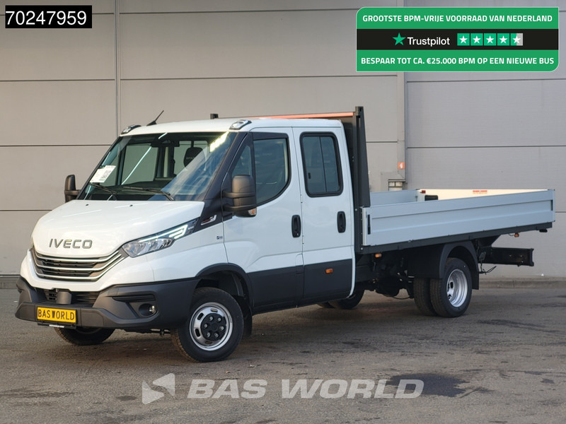 Iveco Daily 35C18 3.0L Automaat 180PK Dubbel Cabine Open Laadbak 2025-Model Dubbellucht 3,5t Trekvermogen ACC LED Navi Euro6 Pritsche Pickup - Open body delivery van: picture 1 Iveco Daily 35C18 3.0L Automaat 180PK Dubbel Cabine Open Laadbak 2025-Model Dubbellucht 3,5t Trekvermogen ACC LED Navi Euro6 Pritsche Pickup - Open body delivery van: picture 1